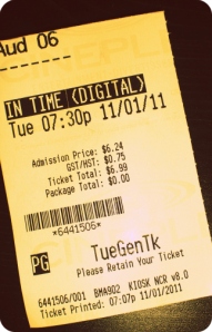 In Time ticket